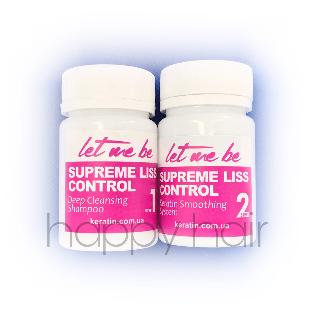 Let me be Supreme Liss Control Набір для кератинового випрямлення 2х100 мл (розлив)