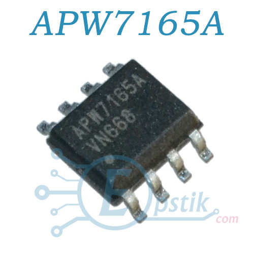 APW7165A, синхронний DC/DC перетворювач, SOP8