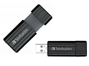 Флеш-пам'ять VERBATIM PINSTRIPE 16GB black USB 3.0 (49316)