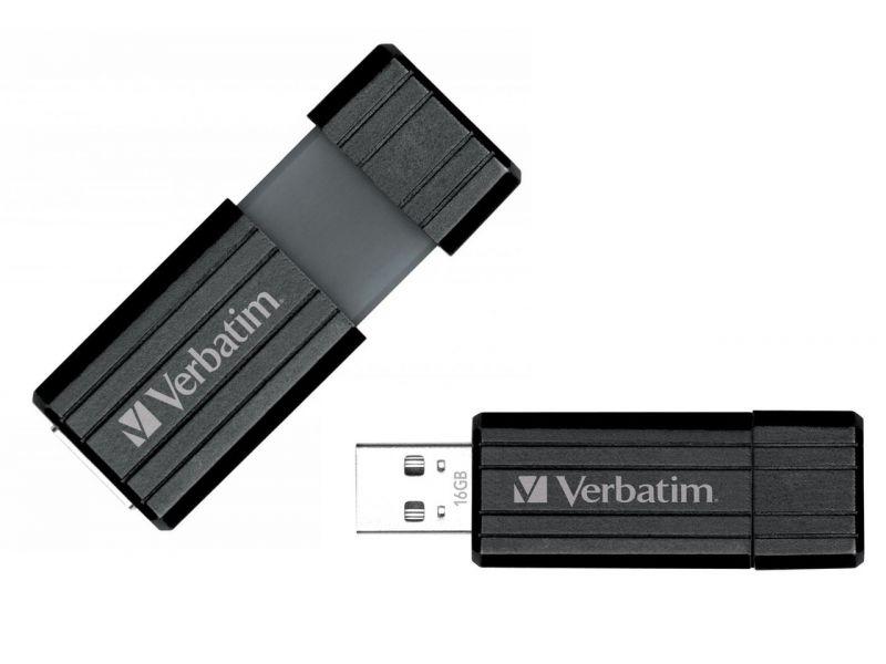 Флеш-пам'ять VERBATIM PINSTRIPE 32GB black USB 3.0 (49317)