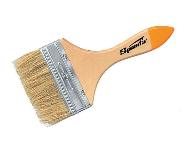 Кисть SPARTA плоска Slimline 1", натуральна щетина