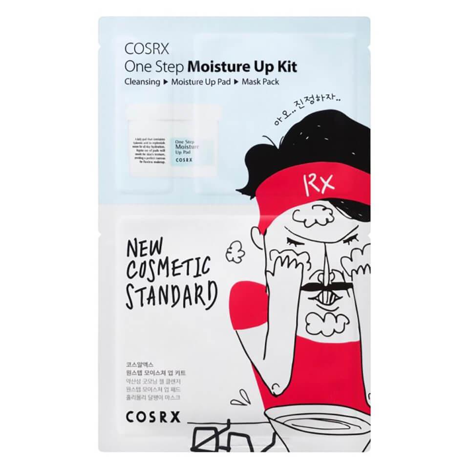 Зволожувальний набір для догляду за шкірою обличчя Cosrx One Step Moisture Kit Up 2 мл, 2 диски, 1 маска