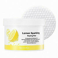 Ватні диски для пілінгу з кислотами Secret Key Lemon Sparkling Peeling Pad 70 шт.