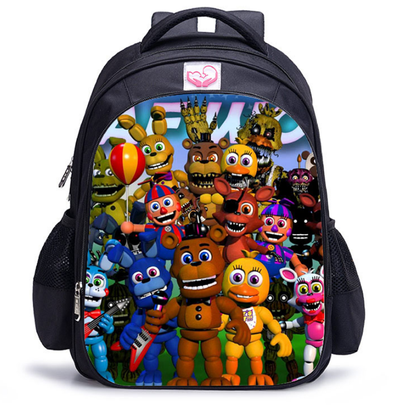 Шкільний міський рюкзак П'ять ночей із Фредді/Five Nights At Freddy's Purple Freddy Plush Toys, фото 1
