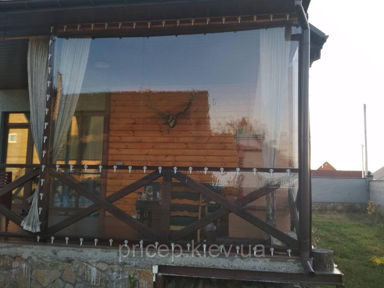 М'які вікна із прозорого вінілу для літніх кафе, ресторанів, барів