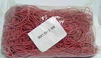Гумки для грошей червоні (90*1,5*1,5) "Plast", 1 кг/пач