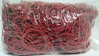 Резинки для денег красные (70*1,5*1,5) "Plast", 1 кг/пач