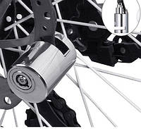 Велосипедний і мото замок GIYO, фото 3