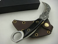 Класичний нескладаний ніж керамбіт United Claw Cutter Даммаск, фото 4