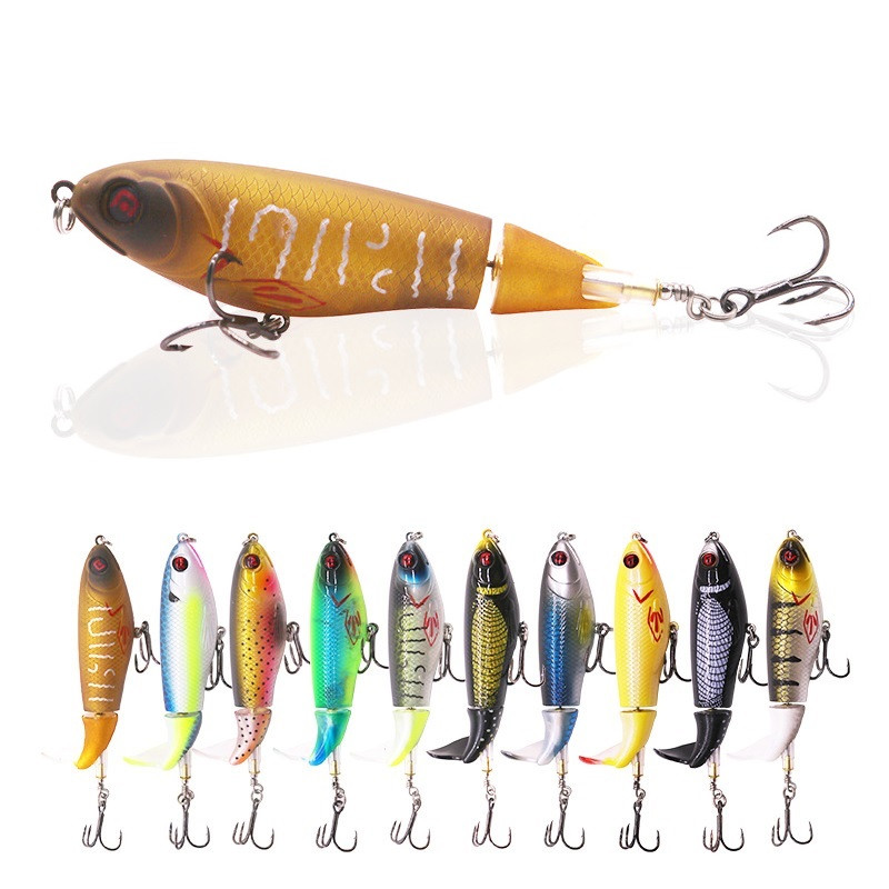 Воблер Whopper Plopper - вага 17 г,  довжина 10.5 см, фото 1