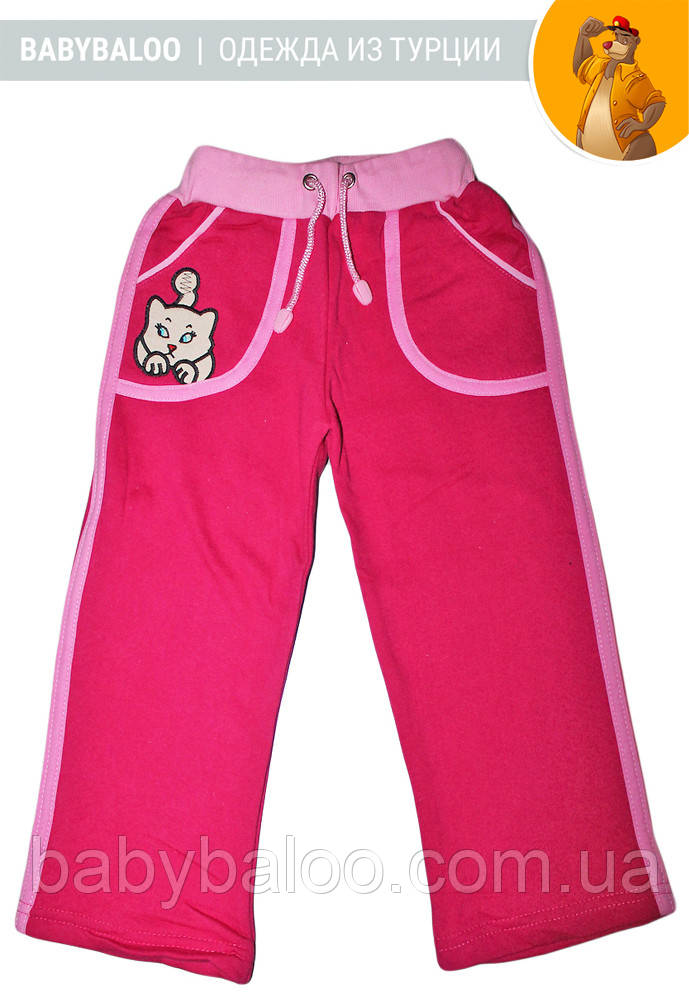Штани дитячі "Кішечка" (від 1 до 4 років) начіс