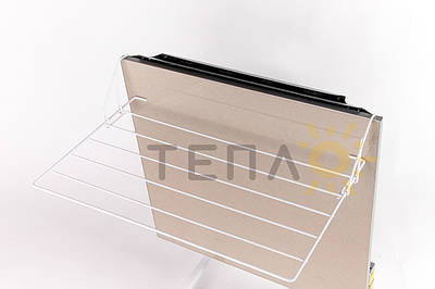 Сушарка білого кольору для обігрівачів різних видів від teplo.kr.ua