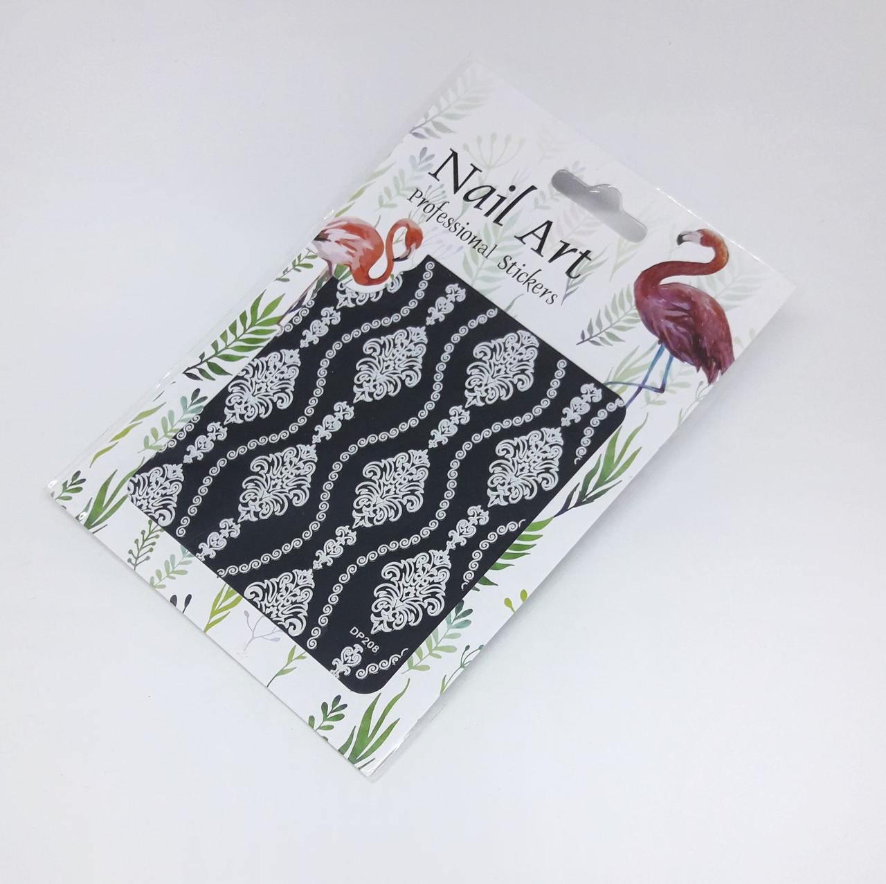 Наклейки для дизайну нігтів Nail Art