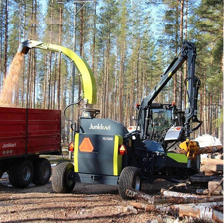 Рубільна машина (щепідробка) Junkkari HJ-500, фото 2