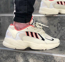 Чоловічі кросівки Adidas Yung-1 Beige Cream. Живе фото. (Топ топ ААА+)