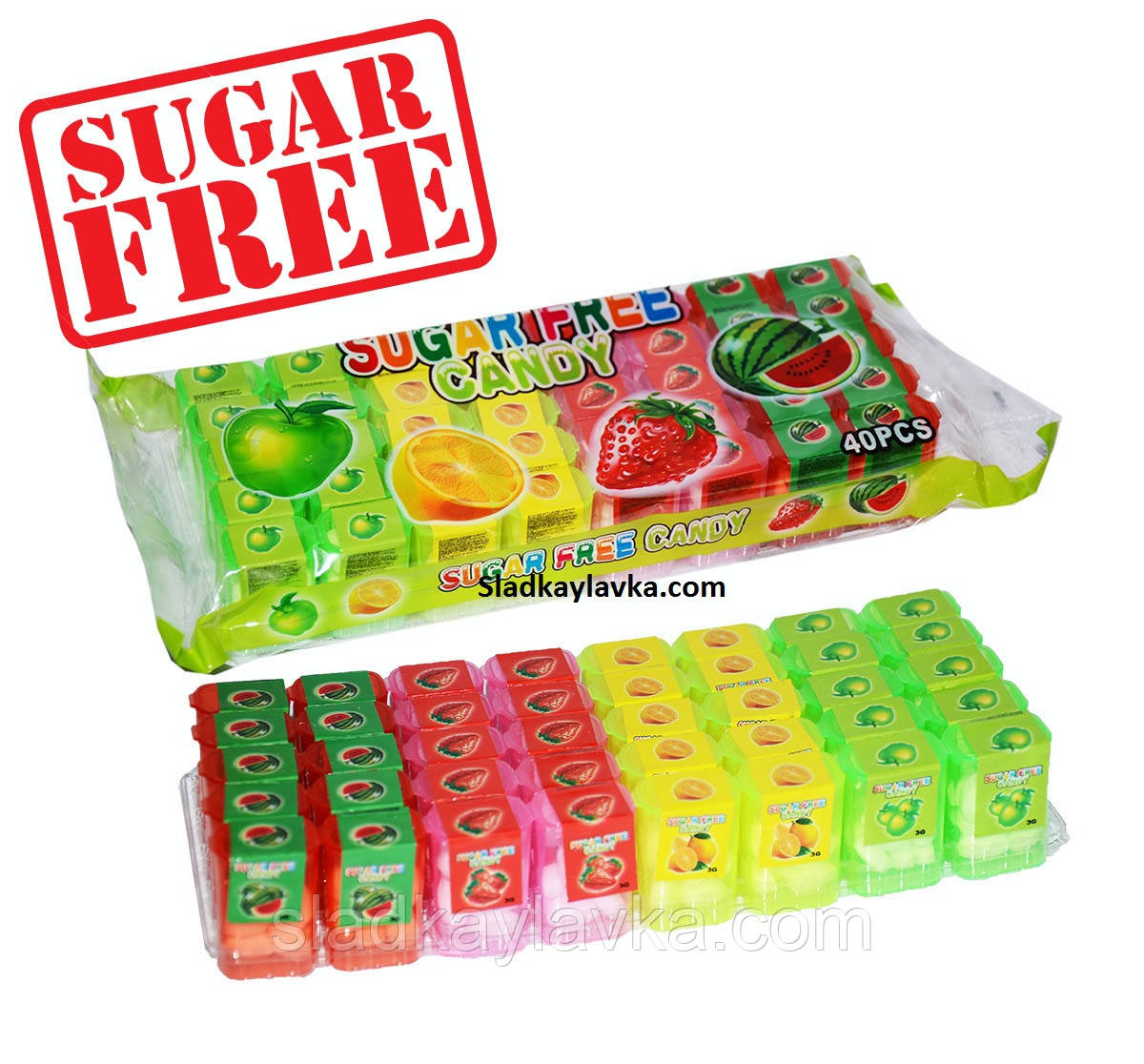 Драже міні тік-так Sugar Free Candy 40 шт (Китай)