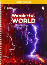Wonderful World 2nd Edition 4 Lesson Planner with Class Audio CD, DVD, and teacher's Resource CD-ROM