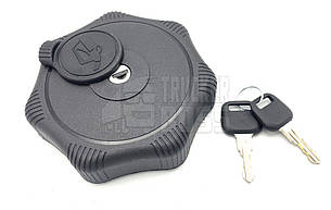 Кришка паливного бака 80 мм MERCEDES-MAN-VOLVO-DAF Пластик