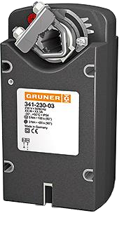 Електропривод з поворотною пружиною Gruner 341-024-05