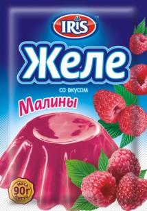 Желе зі смаком Малини 90г (Я000219)