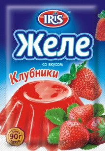 Желе зі смаком Полуниці 90г (Я000219)