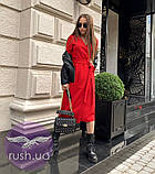 Жіноча сукня халат із запахом міді, фото 2