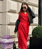 Жіноча сукня халат із запахом міді, фото 3