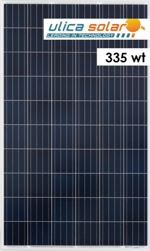Сонячна батарея ULICA Solar 335 Вт 24 В полікристалічна UL-335P-72
