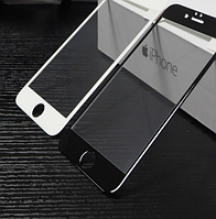 Защитное стекло для Apple Iphone 6/6S айфон IPhone закаленное 4D 9H цвет белый (White)