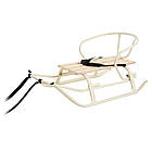 Санки "Комета" айворі + спинка