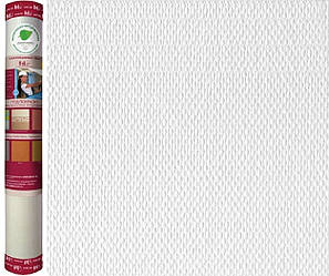 Шпалери скловолоконні WELLTON OPTIMA декоративні "Рогожка середня 1-WO110", 25 кв. м