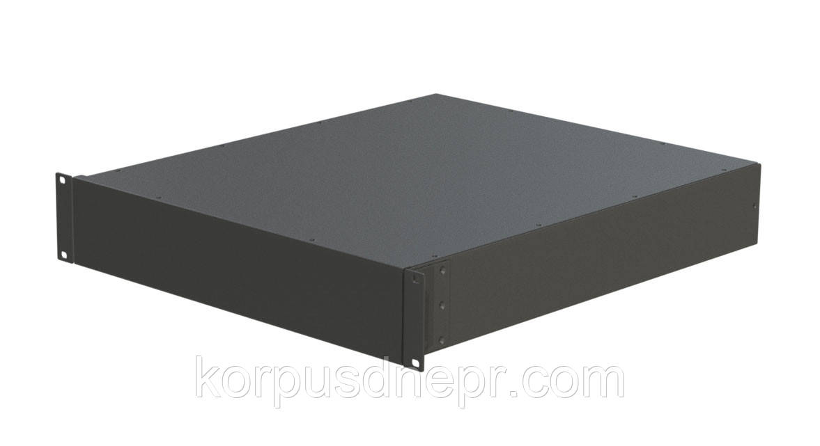 Корпус металевий 2U-520S в 19" стійку Rack 430х520х88 Professional