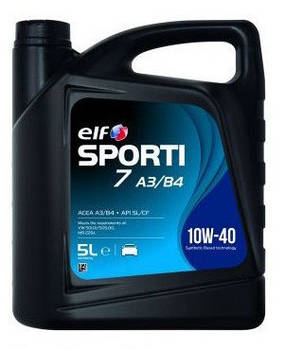 Моторне масло Elf SPORTI 7 10w40 (Каністра 1л, 5л)