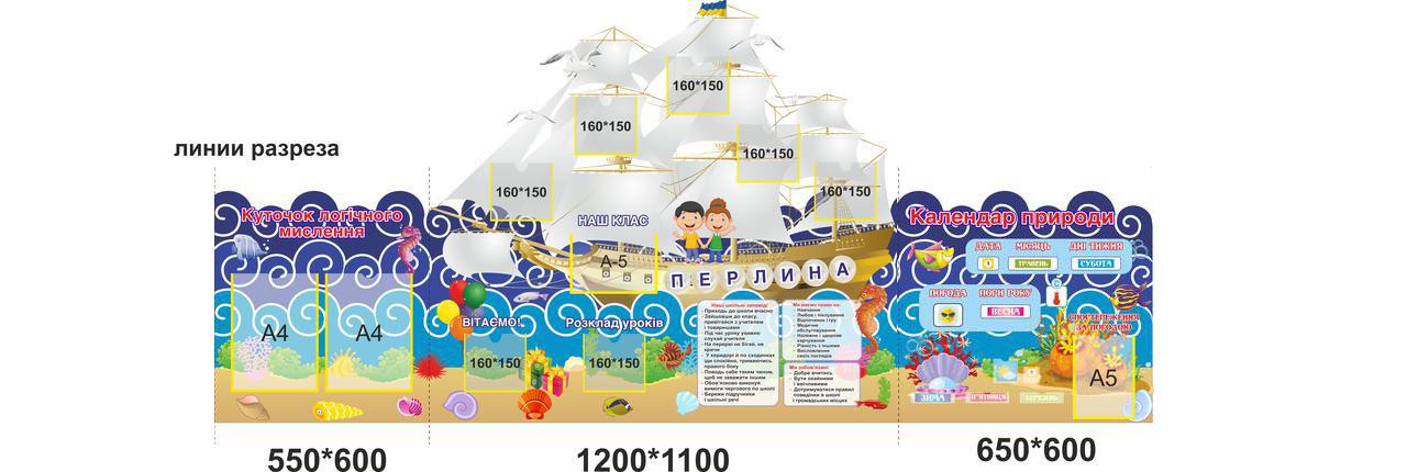 КАбінет початкових класів. НУШ. ОКЕАН, фото 1