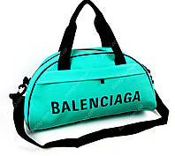 Бирюзовая яркая спортивная сумка Balenciaga