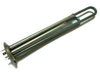 Тен бойлера 2000 Вт. Термекс дві трубки1300 Вт + 700 Вт, 63 мм сталь