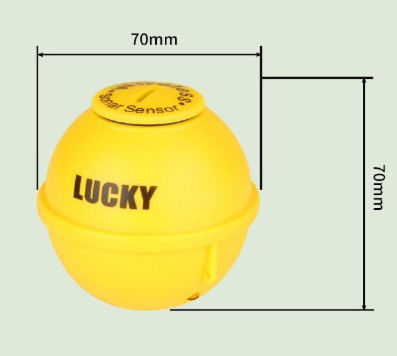 Беспроводной эхолот Lucky FF718LiC WLA с круглым беспроводным датчиком. Для рыбалки с берега, зимней рыбалки - фото 4 - id-p1052916975