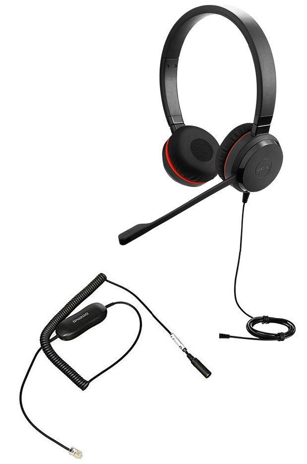 Jabra EVOLVE 30 II Stereo RJ9 - гарнитура для ip-телефона, фото 1