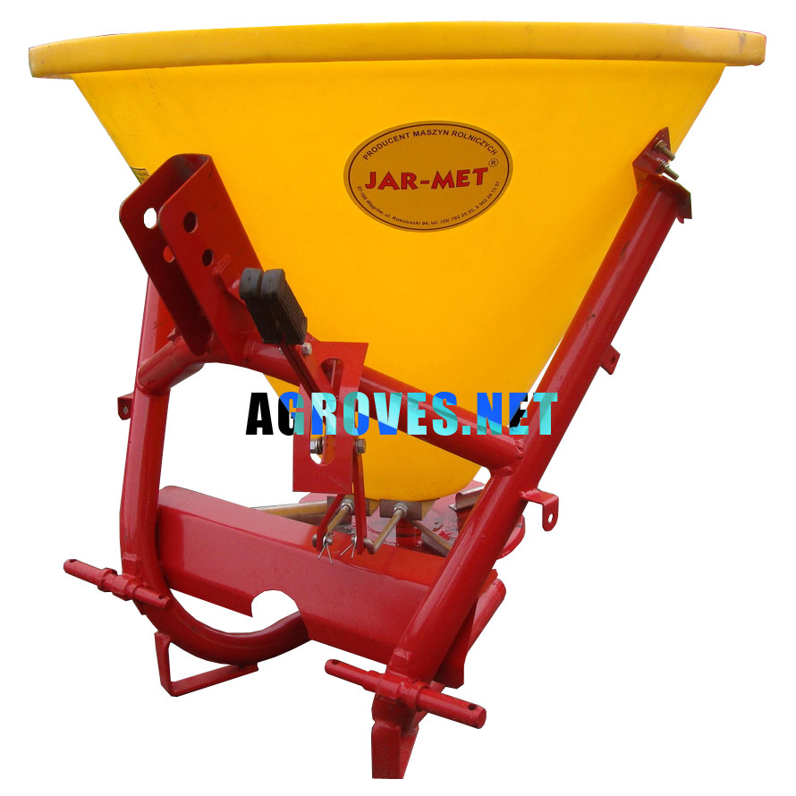 Розкидувач добрив тракторний [Jar-Met Plastic] Польща, фото 1