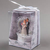 Весільна фігурка на торт "Жінніх і наречена" 8 см