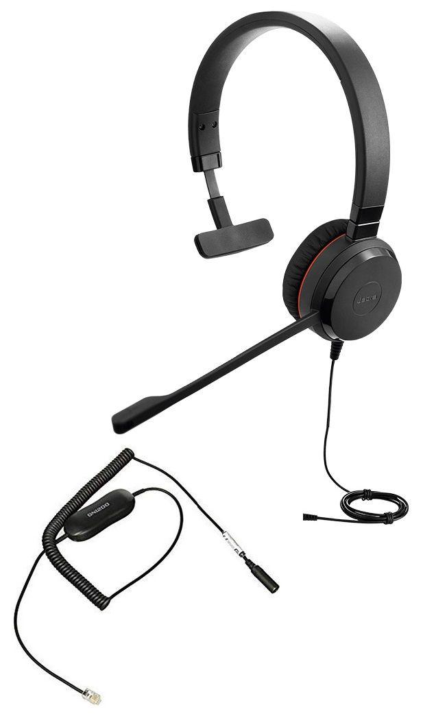 Jabra EVOLVE 30 II Mono RJ9 - гарнитура для ip-телефона