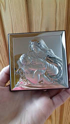 Срібна ікона "Кормілиця" Valenti (12 x 12см)