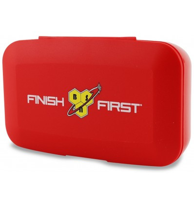 Таблетниця BSN Pill-box Finish First червона