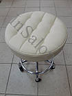 Косметологічна кушетка СН-202 біла + стілець майстра 836 білий, фото 3