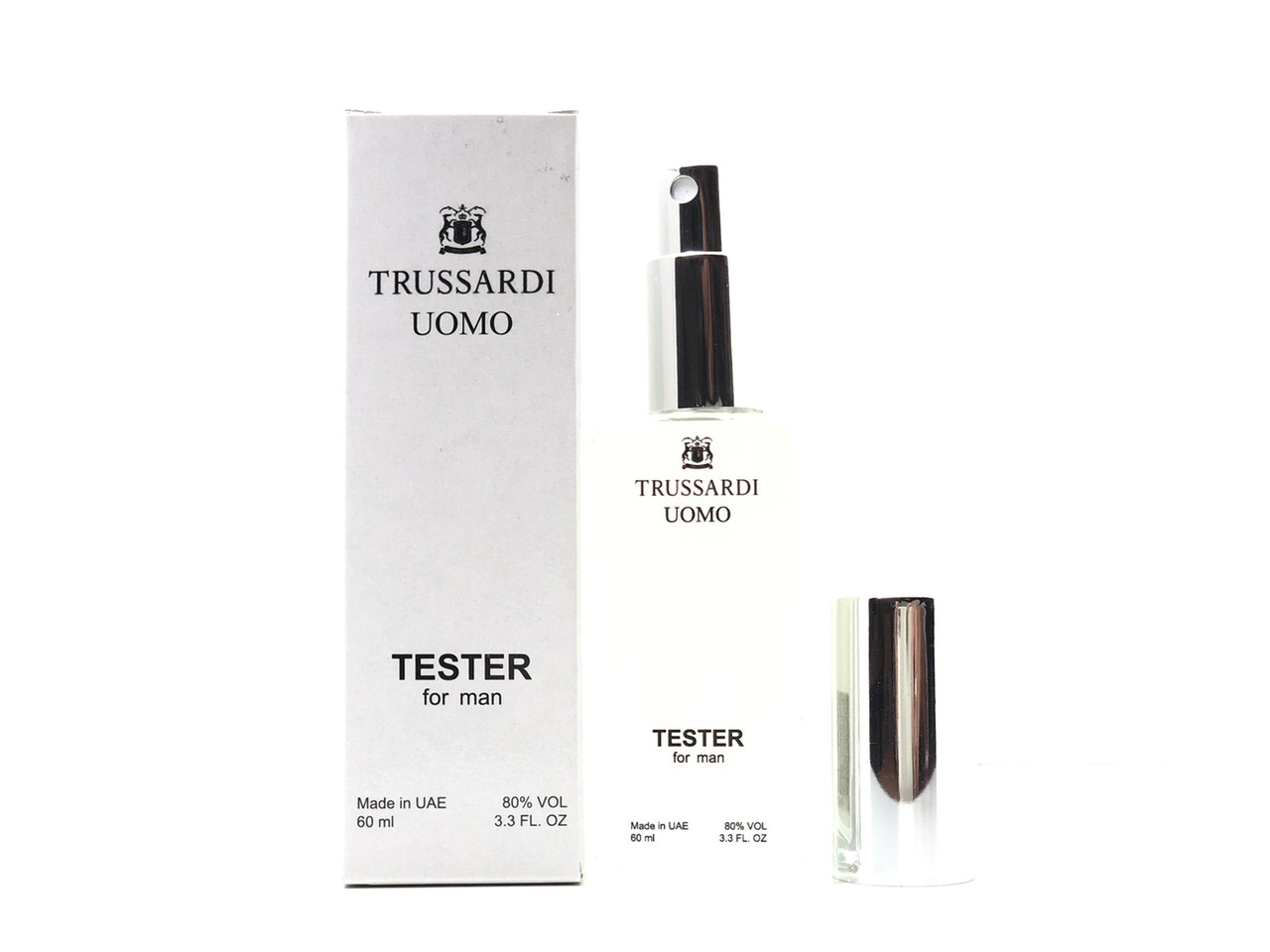 Чоловічий міні-парфуми Trussardi Uomo (Труссарді Умо) 60 мл