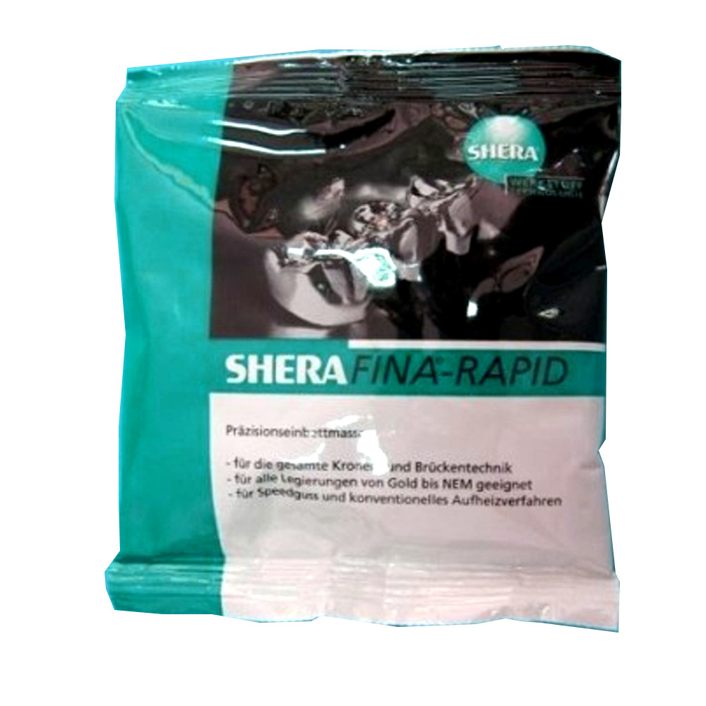 Пакувальна маса для коронок і мостів SHERA FINA RAPID+1л. SHERALIQUID