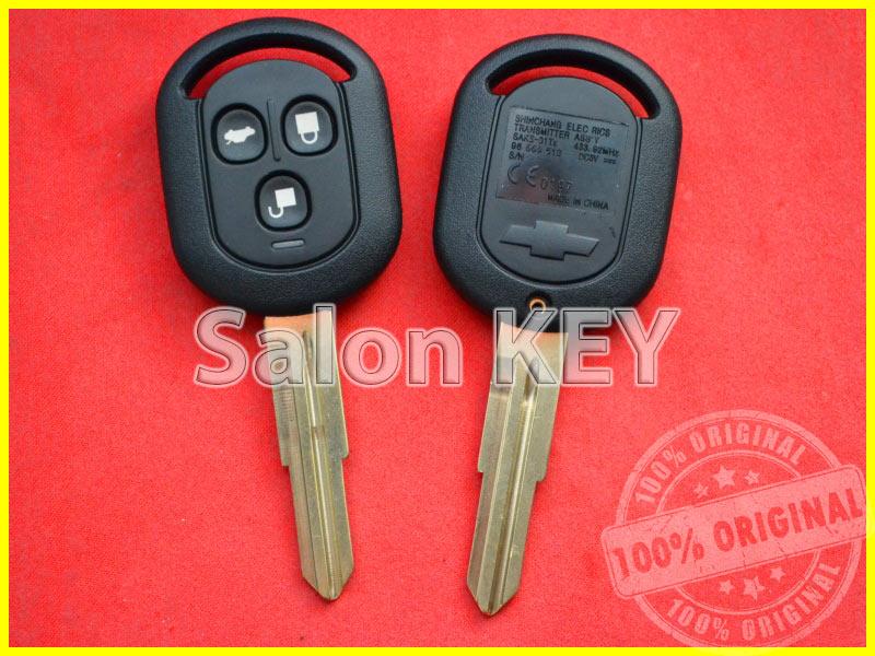 Оригінальний корпус ключа Chevrolet Lacetti 3 кнопки Вид No2 корпус ключа