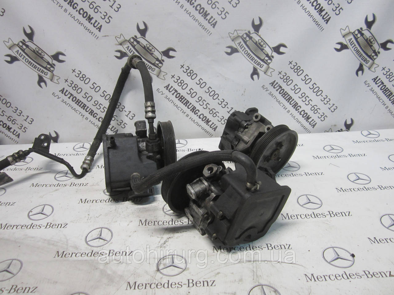 Насос ГУР Mercedes-Benz w211 e-class (A0044662001/ A0024667301), фото 1