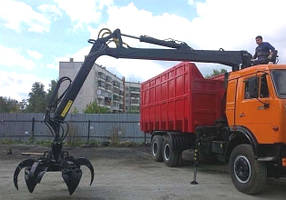 Гідроманіпулятор для брухту S-100L (ТОВ "СПЕЦТРАНСЗАПЧАСТЬ"), фото 2