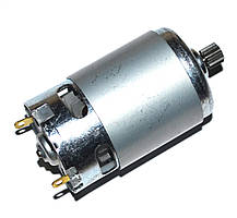 Двигун для шуруповерта 18V (з шестірнею 12 зубів,D=9мм)
